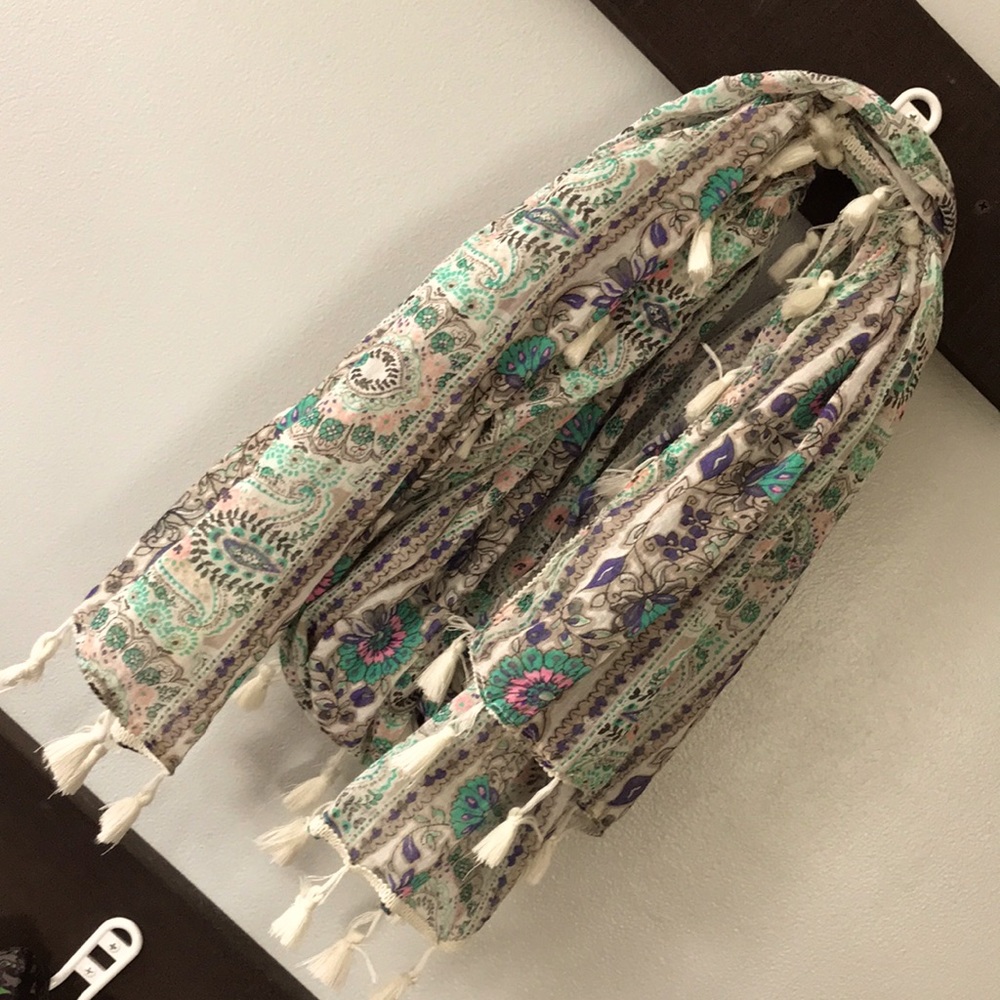 Floral scarf